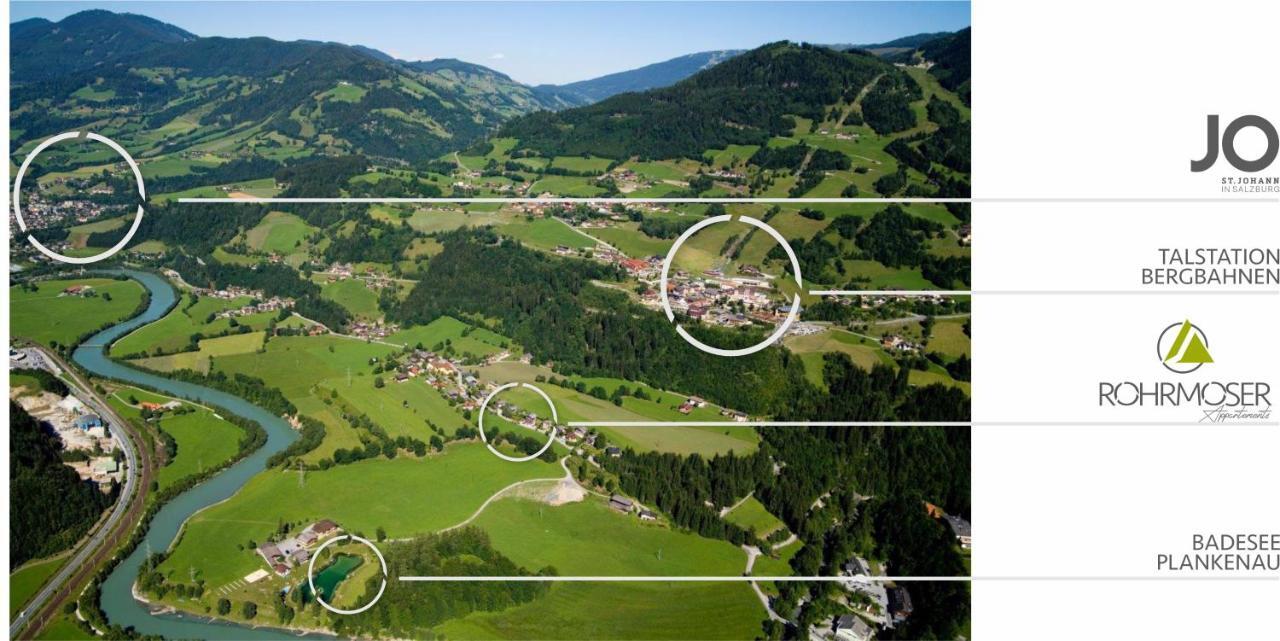 Rohrmoser Appartements Sankt Johann im Pongau Dış mekan fotoğraf
